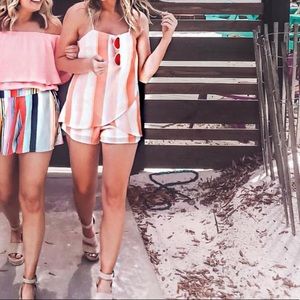 Striped Romper